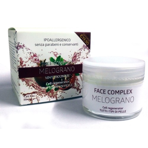 Crema Face Complex Melograno Ventizerocinque Cell Regenerator L25916a